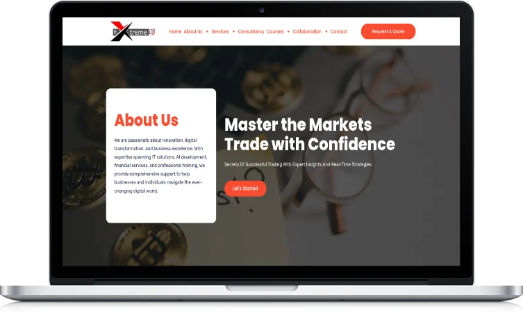 Extreme IT website design