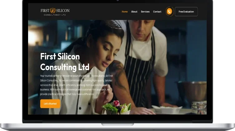 First Silicon Consultancy Ltd website design