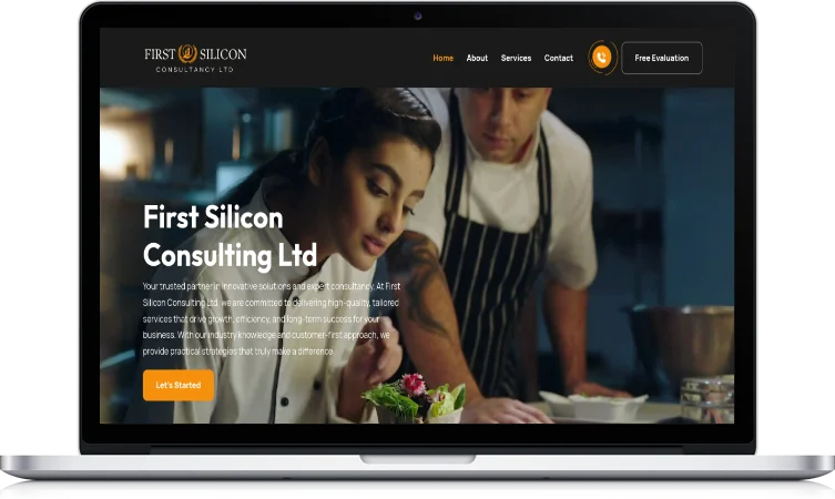 First Silicon Consultancy Ltd website design